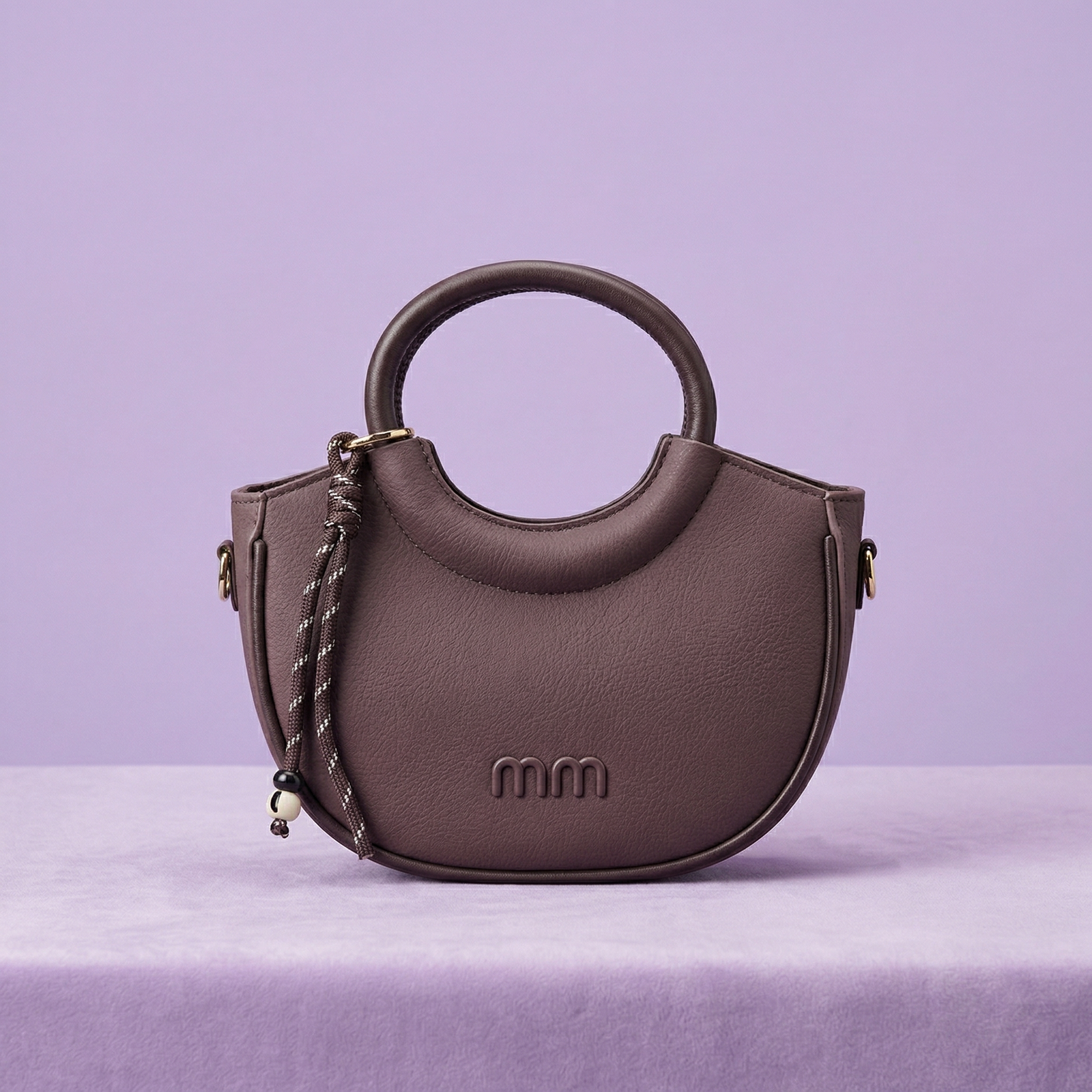 Miu Miu Magenta Top Handle Handbag – Designer Structured Mini Purse for Women